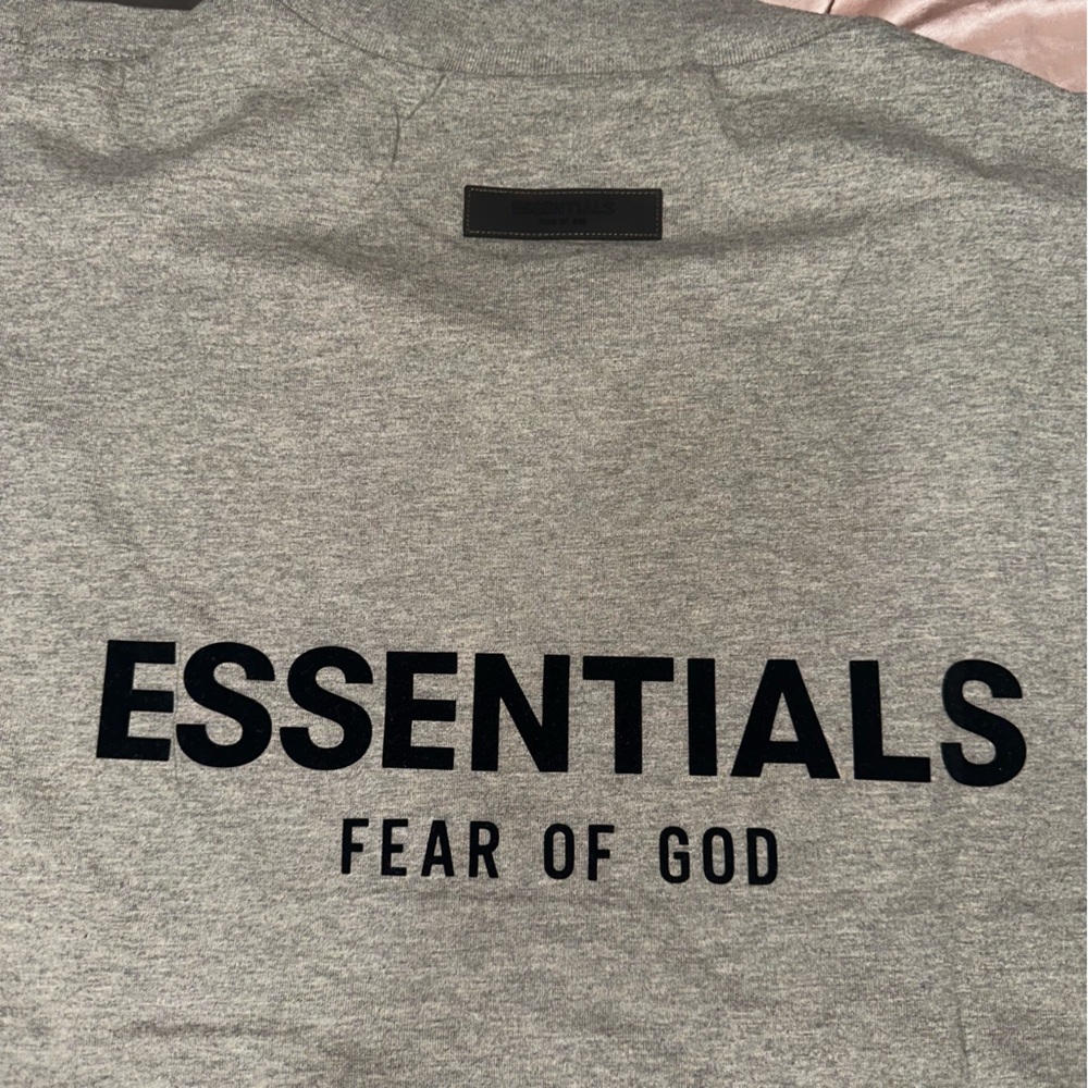 FEAR OF GOD ESSENTIALS SS22 Season Dark Oatmeal L - Picture 8 of 14